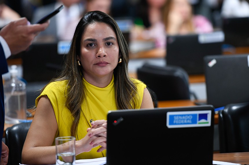 Ana Paula Lobato quer garantir às servidoras públicas maior proteção e condições de defesa da própria vida - Edilson Rodrigues/Agência Senado